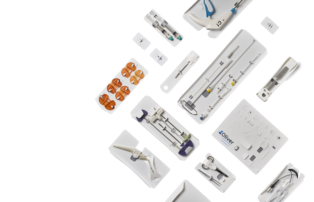Tarjetas médicas CleanCut HDPE personalizadas | Oliver Healthcare Packaging